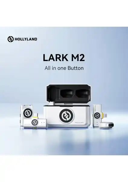 Hollyland Lark M2 Kablosuz Mikrofon Seti: Yüksek Performanslı Profesyonel Ses Çözümü