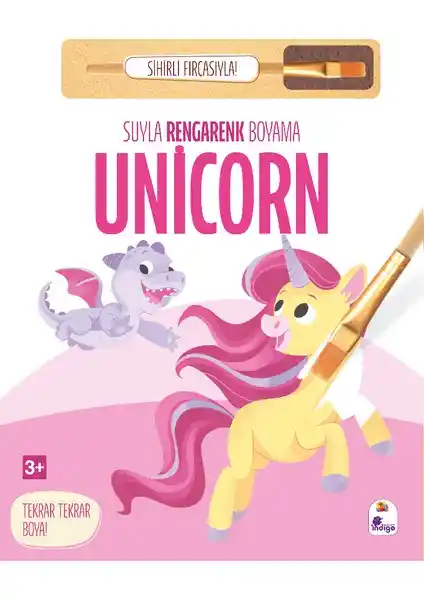 İndigo Çocuk Suyla Rengarenk Boyama Kitabı Çocukların Yaratıcılığını ve Bilişsel Gelişimini Destekler