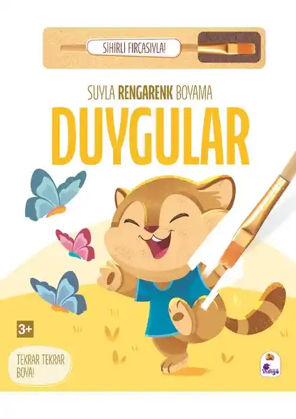İndigo Çocuk Suyla Rengarenk Boyama Seti Duyguları ve Yaratıcılığı Geliştirir
