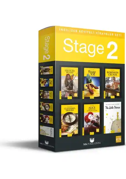İngilizce Hikaye Seti Stage 2 ile Temel Dil Becerilerinizi Güçlendirin