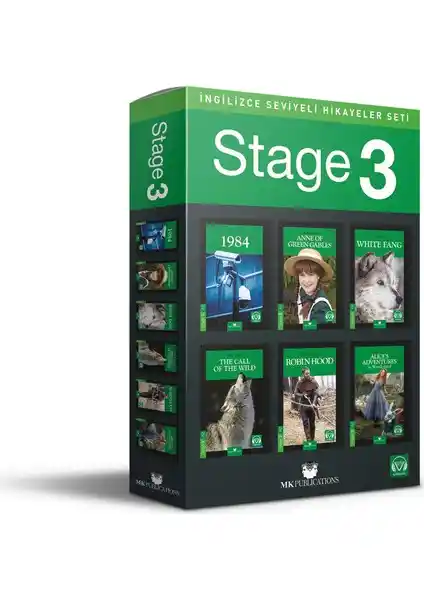 İngilizce Hikaye Seti Stage 3 MK Publications Dil Öğreniminde Yenilikçi Bir Yaklaşım