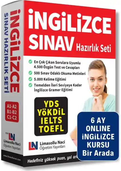 İngilizce Sınavlarına Hazırlık İçin En Kapsamlı ve Etkili Öğretim Yayınları Seti