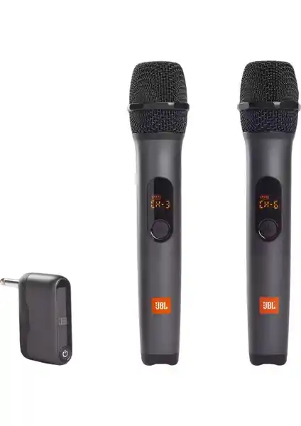 JBL Partybox Siyah Kablosuz Mikrofon Seti - Yüksek Ses Kalitesi ve Kullanım Kolaylığı