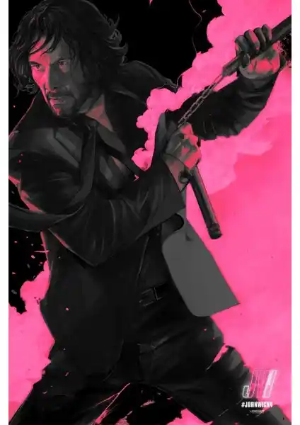 John Wick 4 Posterleri ile Evinize Sinema Atmosferi Katın Modern ve Dayanıklı Dekorasyon Seçenekleri