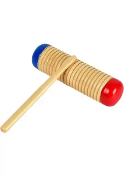 Jwin Jwg-07 Ahşap Guiro Orff Ritm Enstrümanı Çocuklar ve Yeni Başlayanlar İçin Uygun