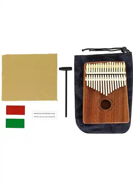 Kalimba Full Set: Müzik Tutkunları İçin Dayanıklı ve Öğrenme Kolaylığı Sunan Enstrüman