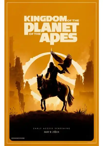 Kingdom Of The Planet Of The Apes 2024 Posterleri Estetik ve Dayanıklı Dekorasyon Ürünleri