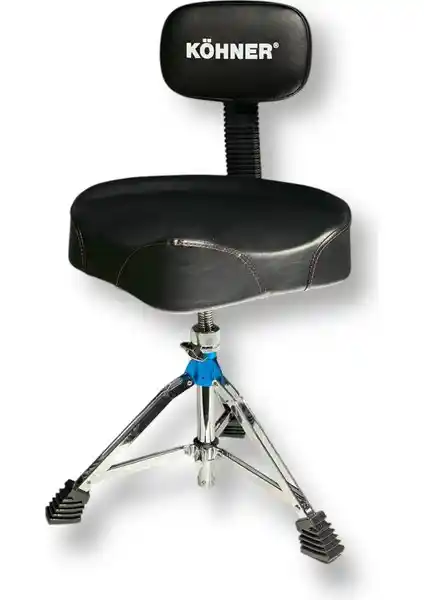 Köhner Bt-02 Profesyonel Bateri Taburesi: Dayanıklı ve Ergonomik Sahne Oturma Çözümü