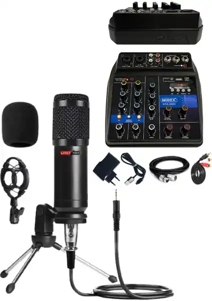 Lastvoice BM800MDX Konensör Mikrofon ve Kayıt Seti Profesyonel Ses Çözümleri