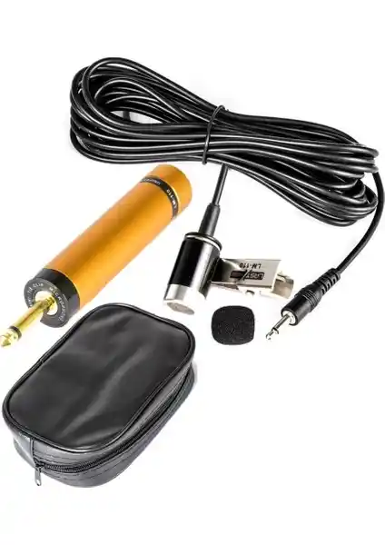 Lastvoice LM-110 Kablolu Yaka Mikrofonu Profesyonel Ses Kaydı ve İletimi İçin Uygun
