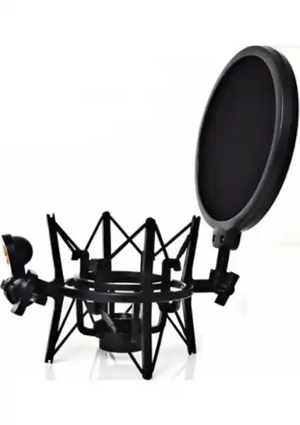 Lastvoice SH-101 Pop Filtreli Shock Mount ile Profesyonel Ses Kaydı Deneyimi