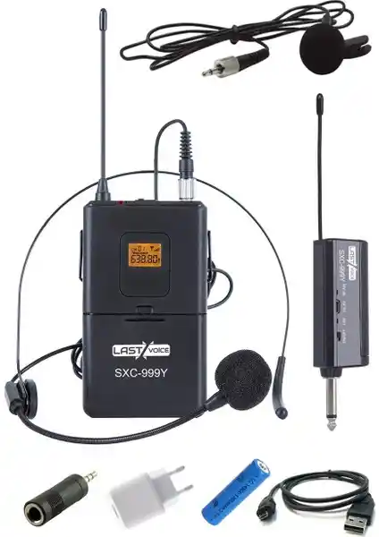 Lastvoice SXC-999Y Kablosuz Mikrofon ve Headset: Profesyonel Ses Çözümünde Yenilikçi Teknoloji