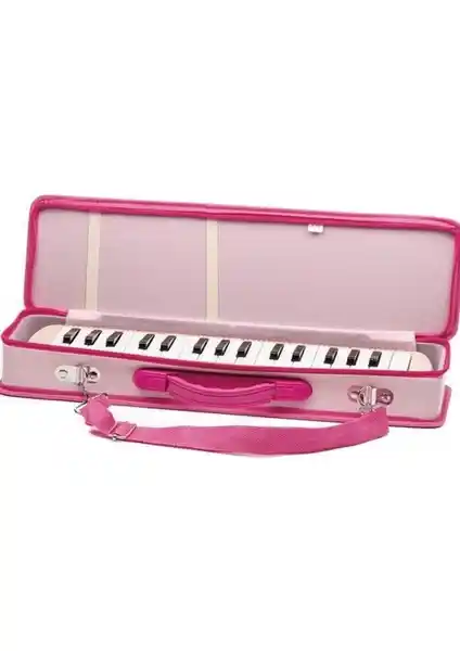 Lino Melodika 32 Tuşlu Pastel Pembe: Başlangıç ve Öğrenme İçin Dayanıklı Müzik Enstrümanı