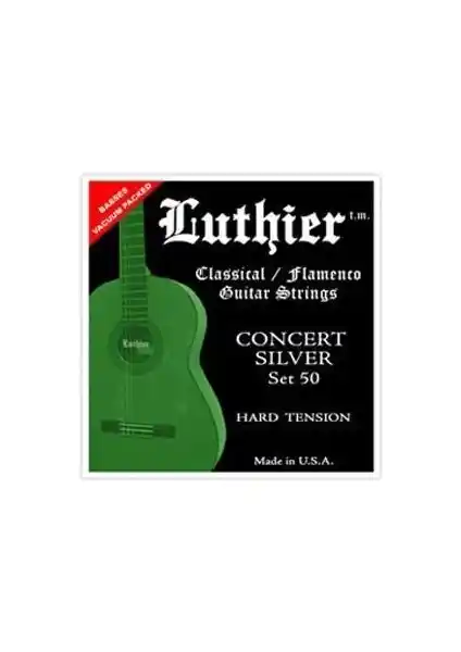 Luthier Sert Tansiyon Klasik Gitar Teli - Dayanıklı ve Yüksek Performanslı