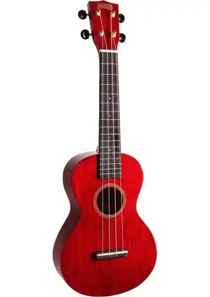 Mahalo Hano Serisi Konser Ukulele Şarap Kırmızı: Yüksek Kalite ve Estetik Bir Müzik Enstrümanı