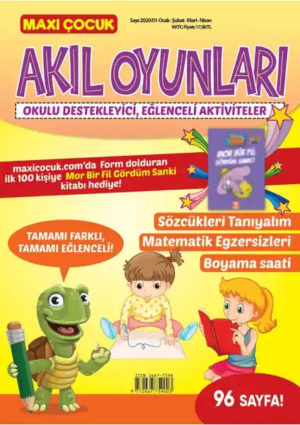 Maxi Çocuk Akıl Oyunları ile Çocukların Zeka ve Yaratıcılığını Destekleyen Eğlenceli Etkinlikler