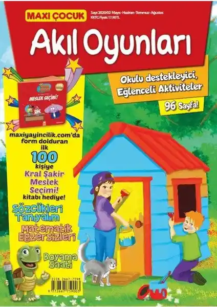 Maxi Çocuk Akıl Oyunları ile Zihinsel Gelişimi Destekleyen Eğlenceli Aktiviteler
