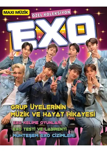 Maxi Exo Dergisi Özel Albüm 004: Müzik ve Eğlenceyi Bir Arada Sunan Koleksiyon
