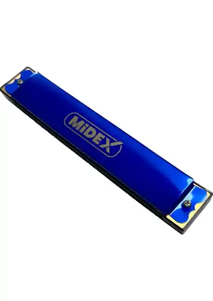 Midex HN-20BL Mavi 20 Delikli Mızıka Do Çocuklar ve Başlangıç Seviyesi Müzik Öğrenimi İçin