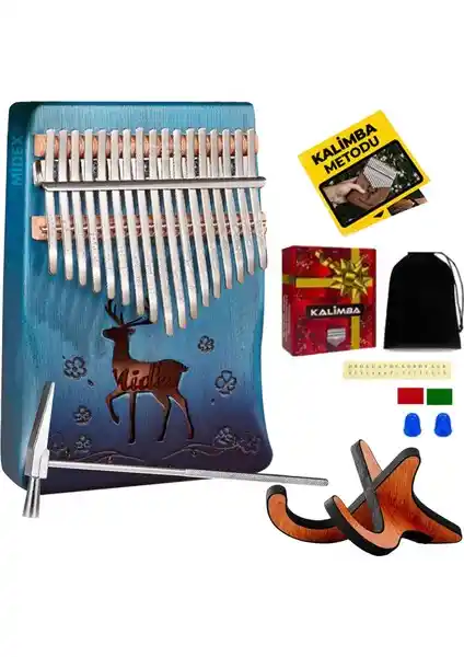 Midex KLX-510-PAK Kalimba: Şık Tasarım ve Üstün Ses Kalitesiyle Müzik Keyfi
