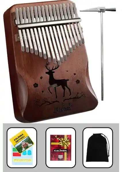 Midex KLX-520 Hakiki Ağaç Kalimba: Estetik ve Fonksiyonellikte Yeni Bir Dönem