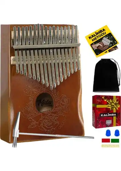 Midex KLX-990 Ahşap Kalimba: Estetik ve Doğal Malzeme ile Müzik Keyfi Sunan Enstrüman