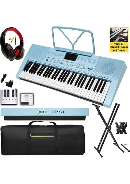 Midex PS-2300BL-PAK Çok Fonksiyonlu ve Kullanıcı Dostu Müzik Orguyla Tanışın