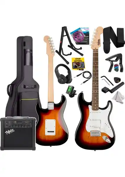 Midex RPH-30SB-25AMP Elektro Gitar Seti Detaylı İnceleme ve Kullanıcı Yorumları