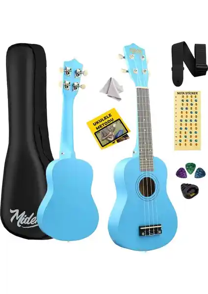 Midex UKX-233BL Mavi Konser Ukulele İncelemesi ve Kullanıcı Deneyimleri