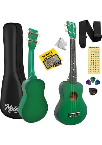 Midex UKX-233GR Yeşil Konser Ukulele Detaylı İnceleme ve Kullanıcı Yorumları