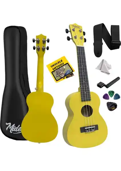 Midex UKX-233YLW Sarı Konser Ukulele İncelemesi ve Performans Analizi