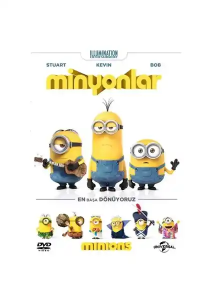 Minyonlar 2D Eğlence ve Macera Dolu Bir Film Deneyimi Sunan Blu-ray Seçeneği