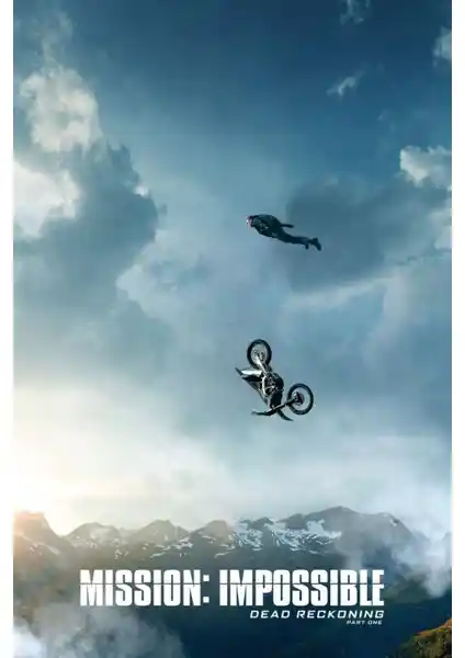 Mission Impossible Dead Reckoning Part One Poster 2023 - Modern ve Dayanıklı Duvar Dekoru