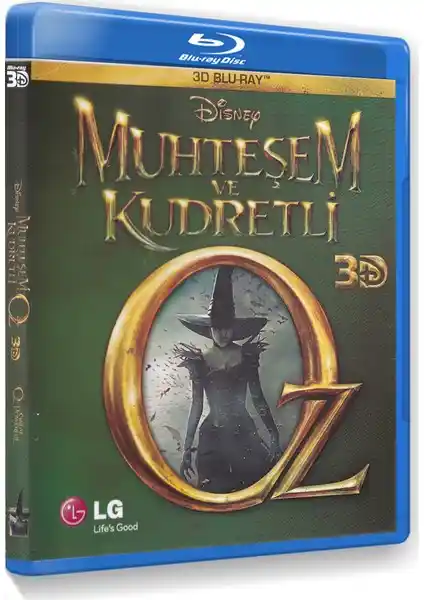Muhteşem ve Kudretli Oz: 3D Blu-ray ile Büyülü Bir Fantastik Sinema Deneyimi