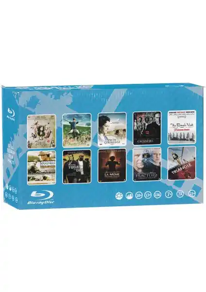 Multivizyon Blu-Ray 10'lu Box Set Sinema Koleksiyonu Geniş İçerik ve Yüksek Kalite