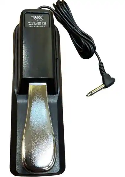 Musedo TB-005 Sustain Pedalı: Dayanıklı ve Şık Profesyonel Müzik Aksesuarı