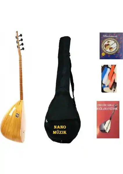 Nano Müzik Kısa Sap Saz Bağlama Seti: Anadolu'nun Zengin Müzik Kültürüne Uygun Enstrüman