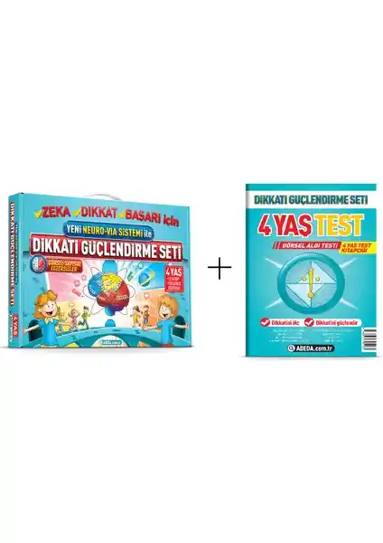 Osman Abalı Adeda Neuro Via Dikkati Güçlendirme Seti: Çocukların Zihinsel ve Motor Gelişimini Destekleyen Eğitim Aracı