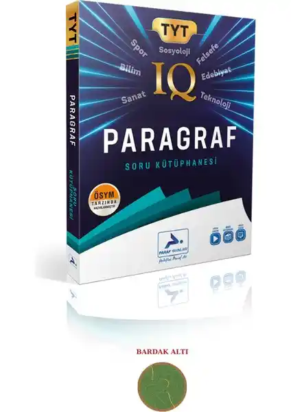 Paraf Yayınları TYT IQ Serisi Paragraf Soru Bankası Öğrencilerin Sınav Hazırlığında Temel Kaynak