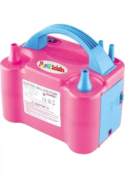 Parti Dolabı Çift Çıkışlı Balon Şişirme Makinası Profesyonel Dekorasyon Çözümü