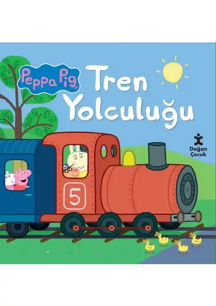 Peppa Pig Tren Yolculuğu Çocuk Kitapları Eğitici ve Eğlenceli Hikaye