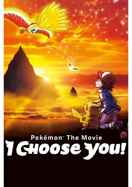 Pokemon The Movie I Choose You! (2017) Poster ile Ev Dekorasyonunda Canlı ve Dayanıklı Seçenekler