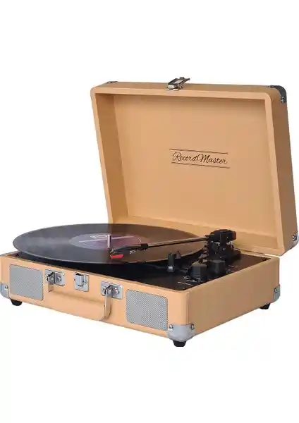 Record Master ST14012 Retro Pikap Modern Teknoloji ve Şık Tasarım Bir Arada