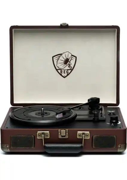 REG Vintage 102B Plus Plak Çalar Modern Teknoloji ve Vintage Tasarımın Buluşması