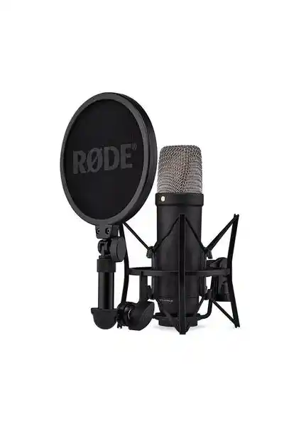 Rode NT1 5th Generation Black Profesyonel Stüdyo Mikrofonu Yüksek Kalite ve Çok Yönlülük