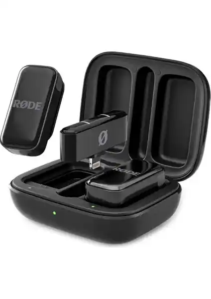 Rode Wireless Micro Lightning İkili Kablosuz Yaka Mikrofonu Profesyonel Ses Kaydı Çözümü