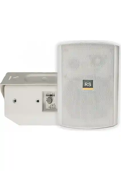 RS Audio Que 6.2W Beyaz Duvar Tipi 2 Yollu Hoparlör Geniş Frekans ve Güç Kapasiteli