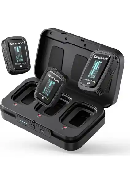 Saramonic Blink500 Prox B2R Kablosuz Mikrofon Sistemi Profesyonel ve Mobil Kullanım İçin