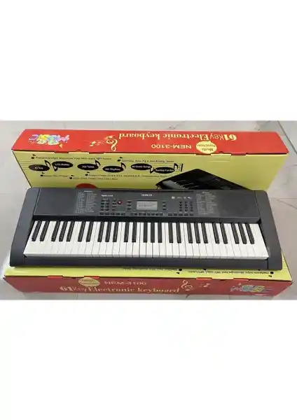 Sazhane Nemesis NEM3100 5 Oktav Org 61 Tuşlu Çok Yönlü Müzik Enstrümanı