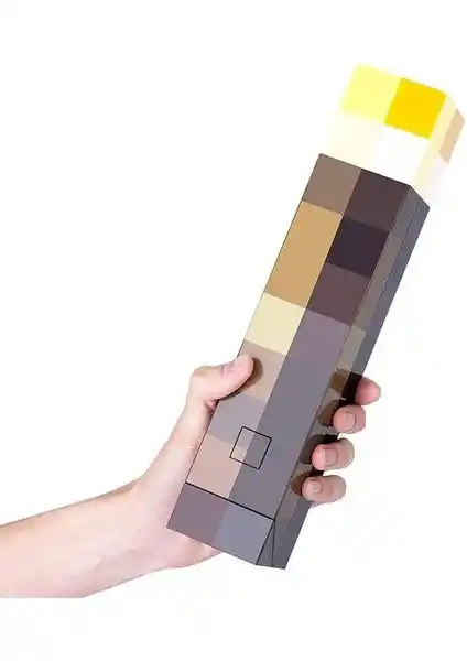 Schulzz Minecraft Madenci Pilli Gece Işığı Çocuk Odası Dekorasyonu ve Güvenli Aydınlatma